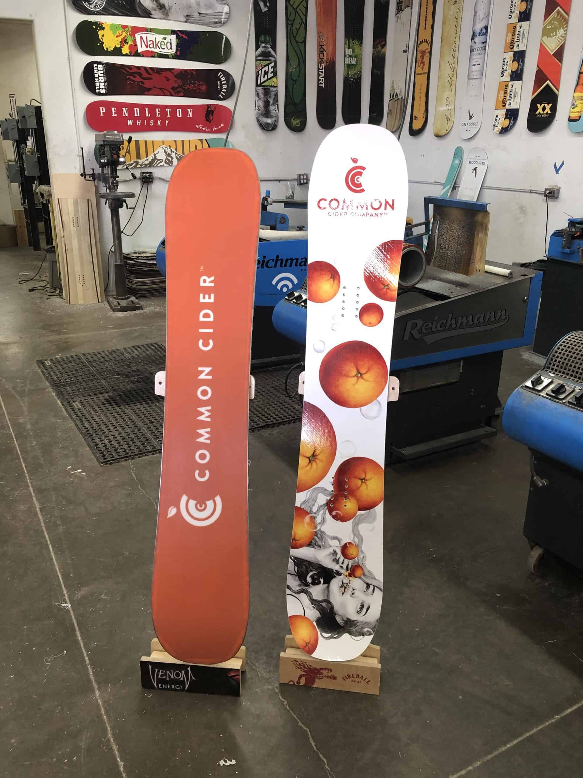 Snowboard Floor Standing Display Rack American Gear Company